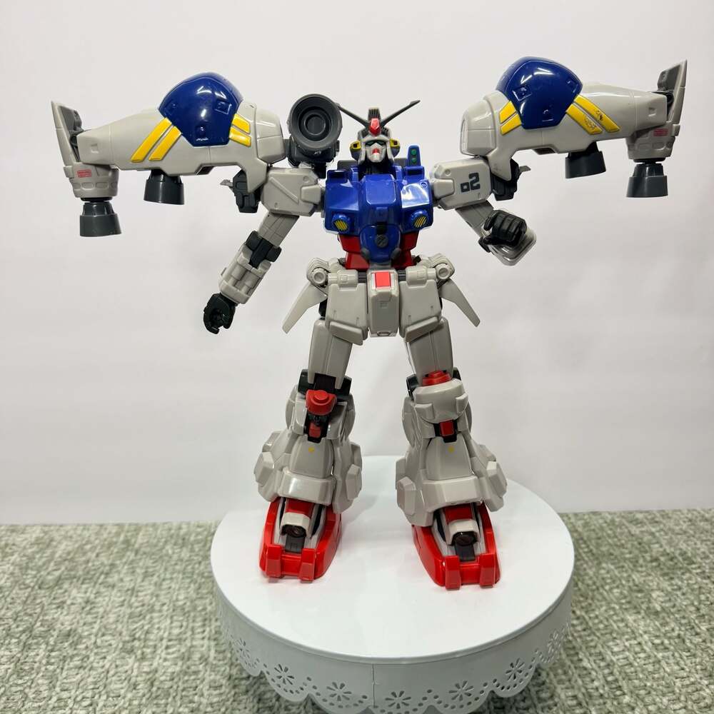 Gundam Wing Deluxe Transforming Action Figure & Gundam Physalis Figure Lot